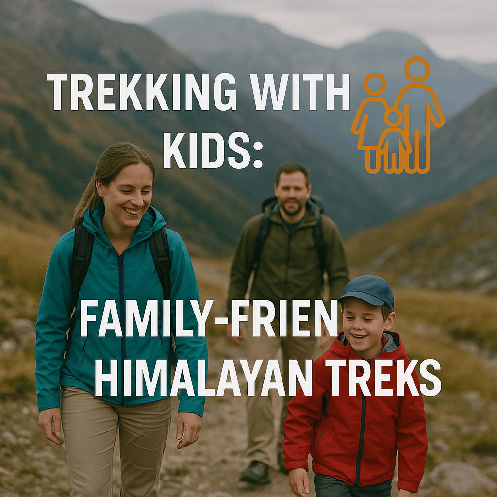 Featured image for Trekking with Kids: Family-Friendly Himalayan Treks