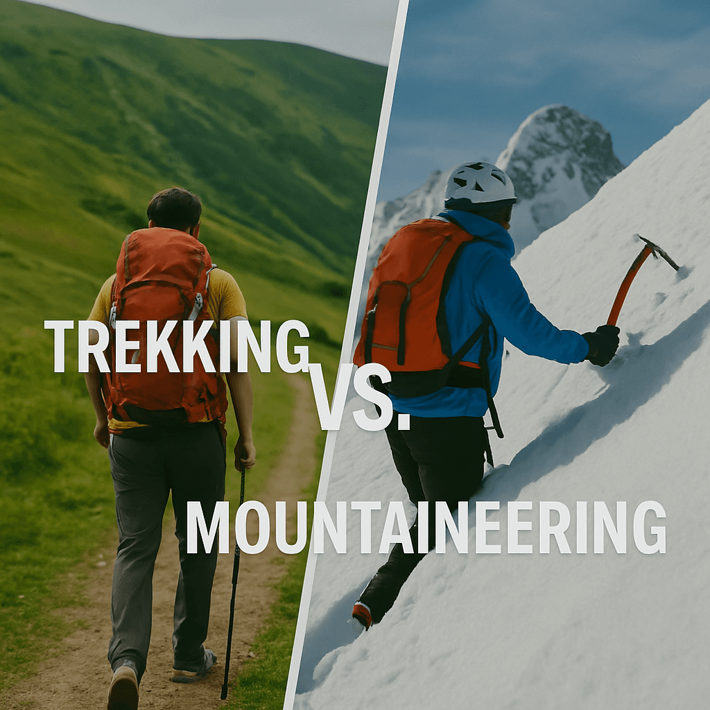 Featured image for Trekking vs. Mountaineering: Know the Difference